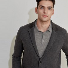 DAKS 男士條紋羊毛開衫 DMSW1D210