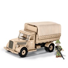 COBI 트럭 독일 OPEL BLITZ 3600DAK 블록 2254, 혼합색상, 1개