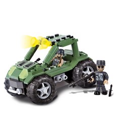 COBI 스몰아미 CAR 블록 2372, 혼합색상, 1개