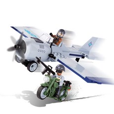 COBI 스몰아미 SPECIAL FORCES PLANE 블록 2373, 혼합색상, 1개
