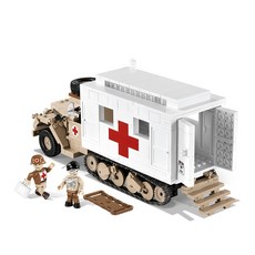 COBI 救護車 FORD V3000S積木 2518, 混色