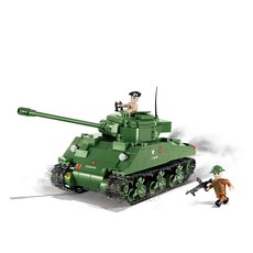 COBI 탱크 미국 SHERMAN FIREFLY 블록 2515, 혼합색상, 1개