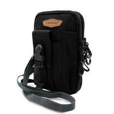 Expeak 新款戰術MOLLE生存Plus隨身包 黑色