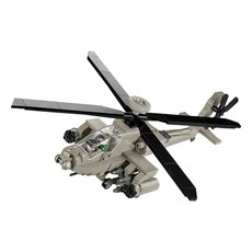COBI 헬리콥터 AH-64 APACHE 블록 5808, 혼합색상, 1개