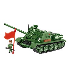 COBI 탱크 소련 SU-100 블록 2541, 혼합색상, 1개