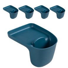 Haemil 實用菜瓜布收納盒, 藍色, 5個