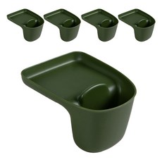 해밀 실용적인 수세미 보관 케이스, 카키, 5개