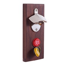 Higher and Higher 冰箱磁鐵開瓶器, 胡桃木, 1個