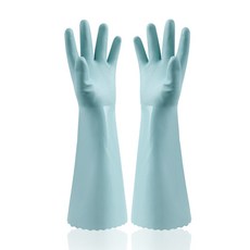 Juang Objet Yupi 橡膠手套 雙手組, 01 藍色, 1個, 中(M)