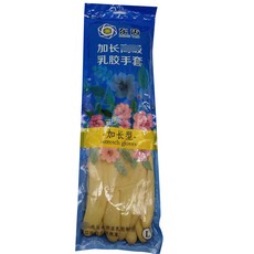 Jooang Objet著色橡膠手套 L 45cm, 04 自然色, 1個