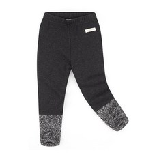 AndiApple 兒童人字紋高腰毛絨內搭褲