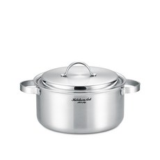 Kitchen-Art 電磁爐適用3層雙耳湯鍋, 單色, 18cm