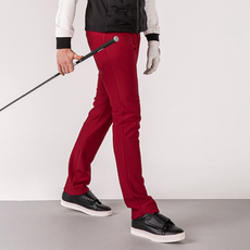 NEVERMINDALL 男款織帶鬆緊燈芯絨刷毛長褲