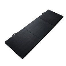 Babigongsik 3折式家用運動軟墊, 黑色