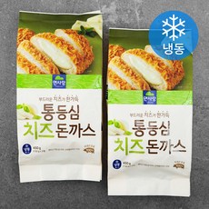 면사랑 통등심 치즈돈까스 (냉동), 450g, 2개