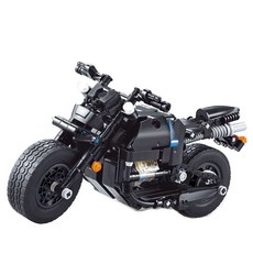 Decool 迪庫積木 科技系列 Umbra 摩托車 樂高相容積木 33001, 黑色