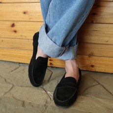 LAVUEDEJB Juvie Shop 男款 Colpin 麂皮休閒駕車樂福鞋 2.5公分