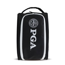 PGA TOUR Essential Logo 鞋袋 PGA-213, 黑色