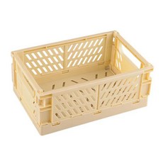 파스텔 탁상 수납바구니, 03 라지 크림, 1개