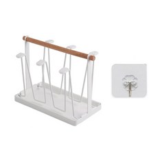 Shoppingjoy 杯架 + 掛勾, 白色, 1個