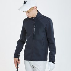 NEVERMINDALL 男士拼接針織防風外套