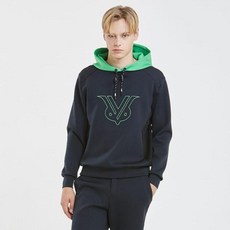 男款Easy Fit舒適圓領連帽衫