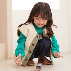 Tori Dong Dong兒童款雙面配色背心