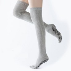 Yellofl 防滑皮拉提斯及膝襪 素色 基本款