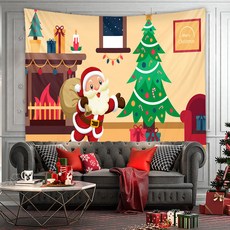 聖誕節系列牆面裝飾布藝海報 106 GT100570, 混合色