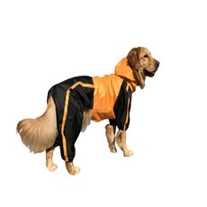 大型 小型犬用雨衣 XS, 04 橘色, 1個