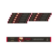 Caffitaly DECISO Nespresso 兼容膠囊, 5.5g, 120顆
