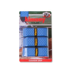 KIMONY Z-Slam 棒球握把布 緩衝型 3入, 藍色