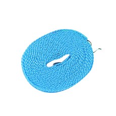 JRU 露營用曬衣繩 藍色 3m, 單一商品, 1個