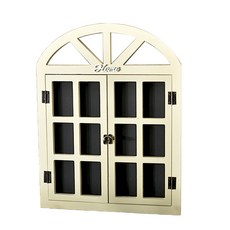 빈티지 집 모양 칠판 벽걸이 홈 장식 베이지 B_RD_1369