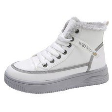 엘쏘 여성용 WBLWO 퍼 안감 하이탑 스니커즈