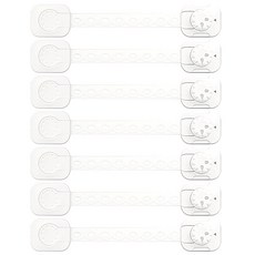 아가드 다이얼 밴드형 이중 안전잠금장치, 화이트, 7개