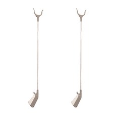 팝마인즈 습득물 쓰레기 휴대용 클립 집게 100cm, 혼합색상, 2개