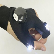 Nexperia手指手套照明 L, 黑色的