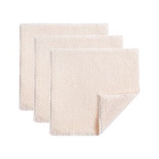 Market Pia不沾水廚房用超細纖維抹布 01米色, 3個