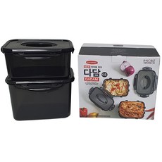 EASY&FREE 手提式密封保鮮盒 6號 2L+3.2L, 1套