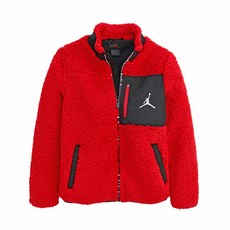 NIKE 孩童毛絨拉鍊外套 N214JK324PRE