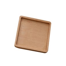 快速整理居家木茶杯架墊杯墊, 01方槽