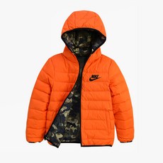 NIKE 耐吉 Play Kids Pro童款連帽雙面羽絨外套B APW13QDM83OR