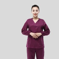 女款長袖醫院制服組