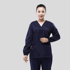 Healing Care 護士 手術 醫院制服 側邊 長袖 套裝 女性