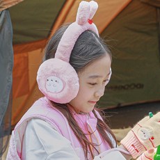 WINGHOUSE 女孩童兔子造型保暖耳罩 ML0014