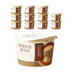 네이처빌 한끼든든 쌀국수 얼큰한맛, 92g, 12개
