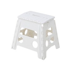 화성 공간절약형 야외용 접는의자, 12 화이트, 1개