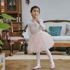 Bebechat 女孩童奢華芭蕾舞連身裙