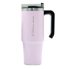 푸코 메이슨 머그 텀블러, 퍼플, 890ml, 1개